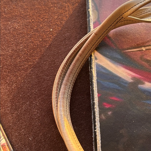 GUC Vintage Kenneth Cole Cream Pebbled Leather Shoulder Bag $85 - Picture 11 of 15